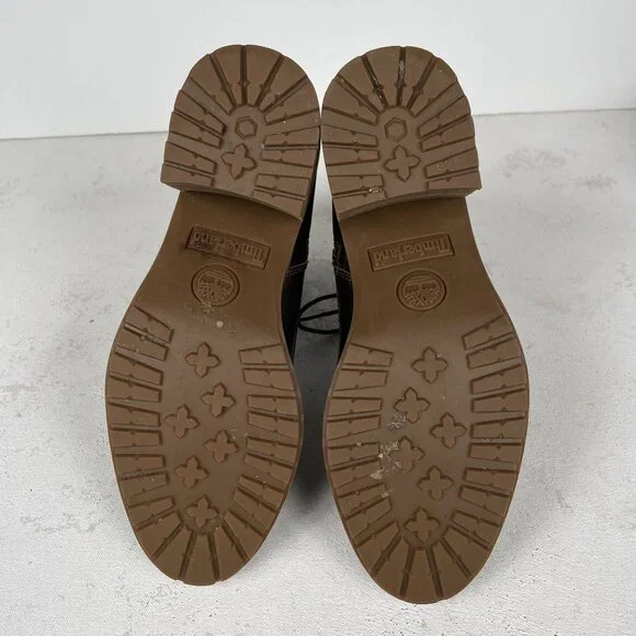 Timberland Sienna Ankle Booties Womens 8 Water Resistant Side Zip - Picture 4 of 10